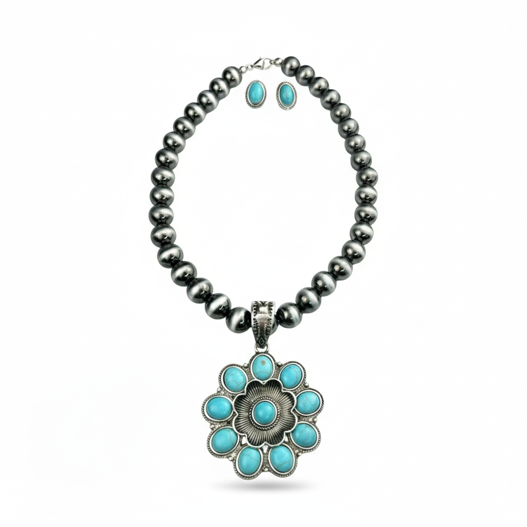 Western Flower Necklace