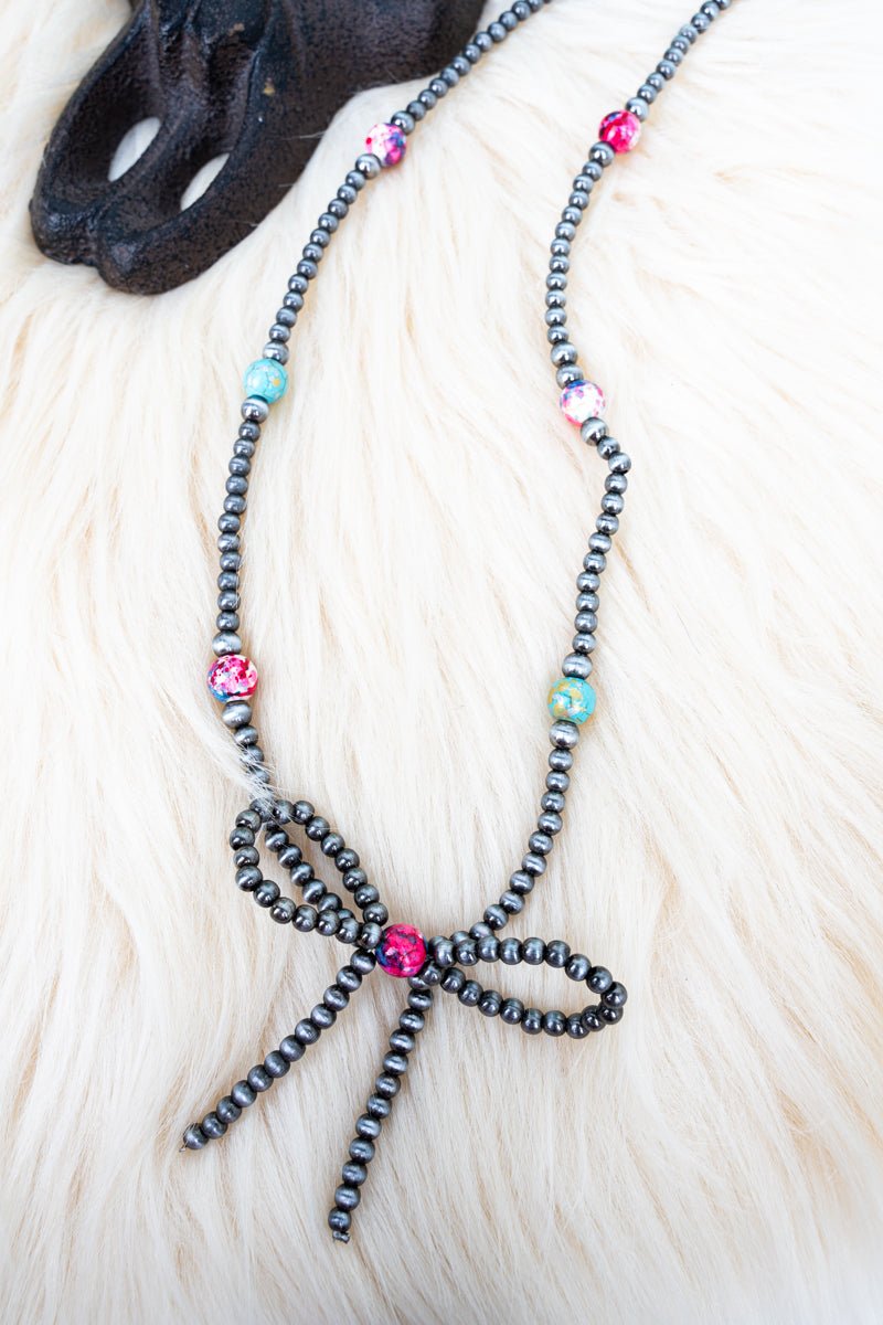 Multi Bow Necklace
