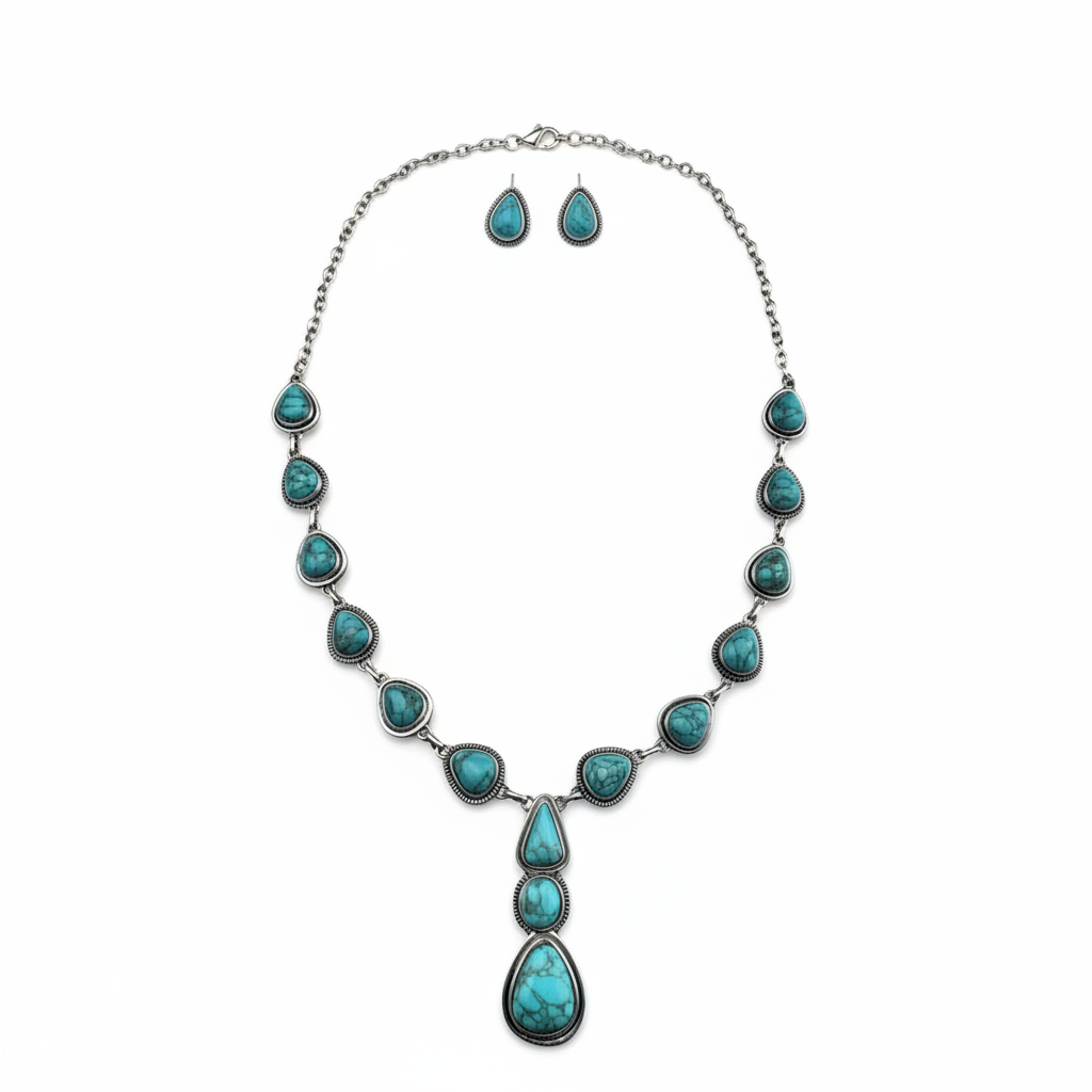 Turquoise Lariat