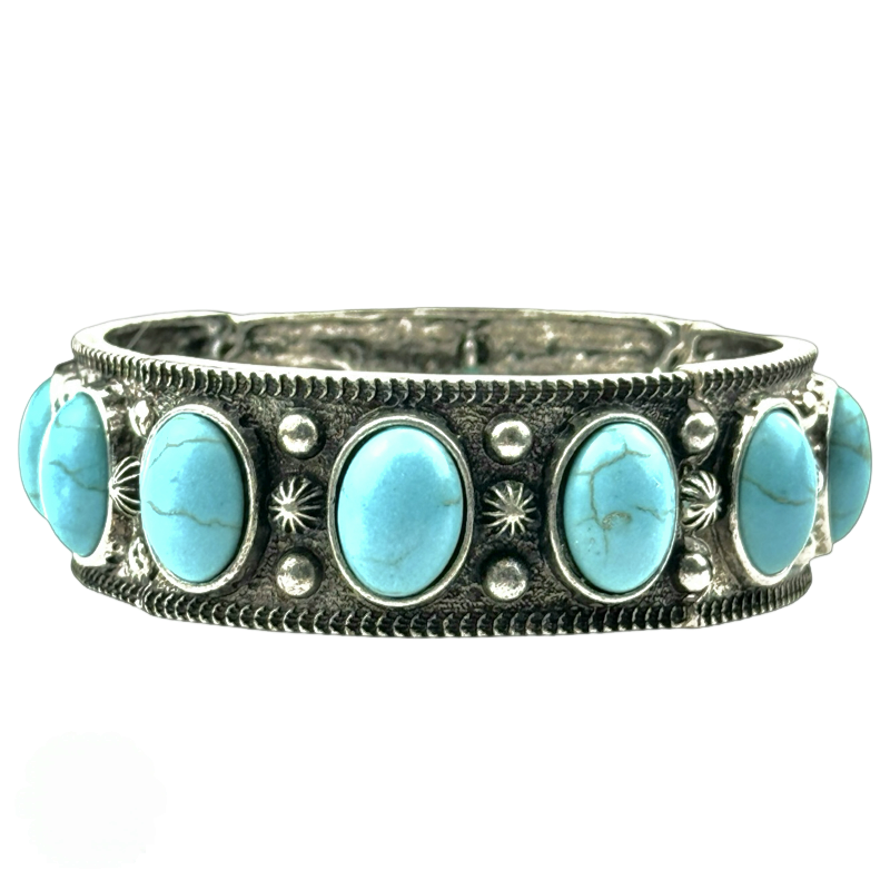 Cabochon Stretch Bracelet
