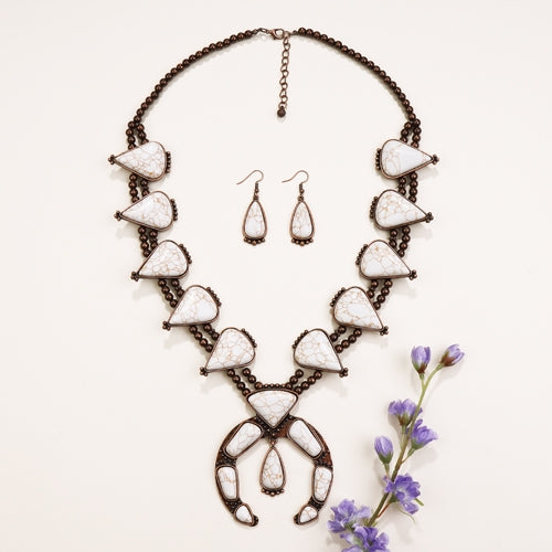 Rustic Rose Necklace