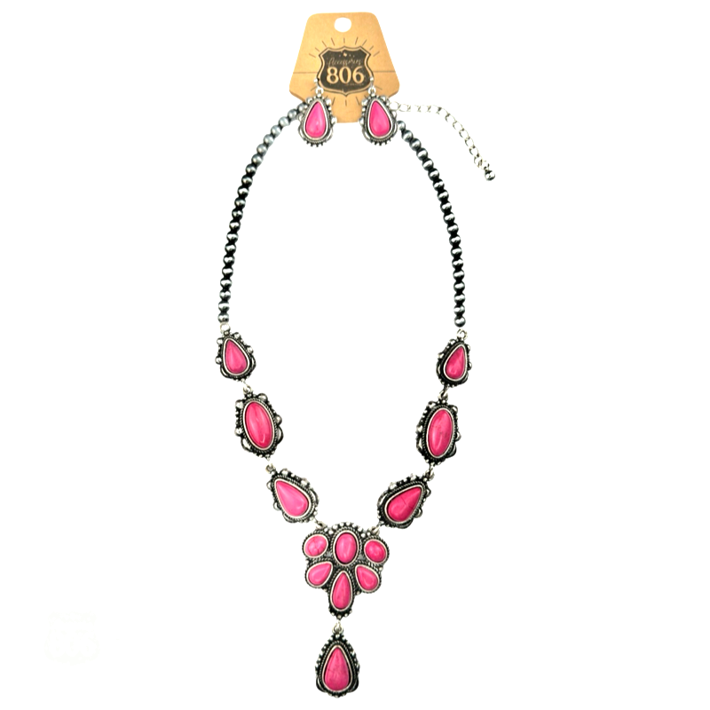 Pretty In Pink Necklace Set