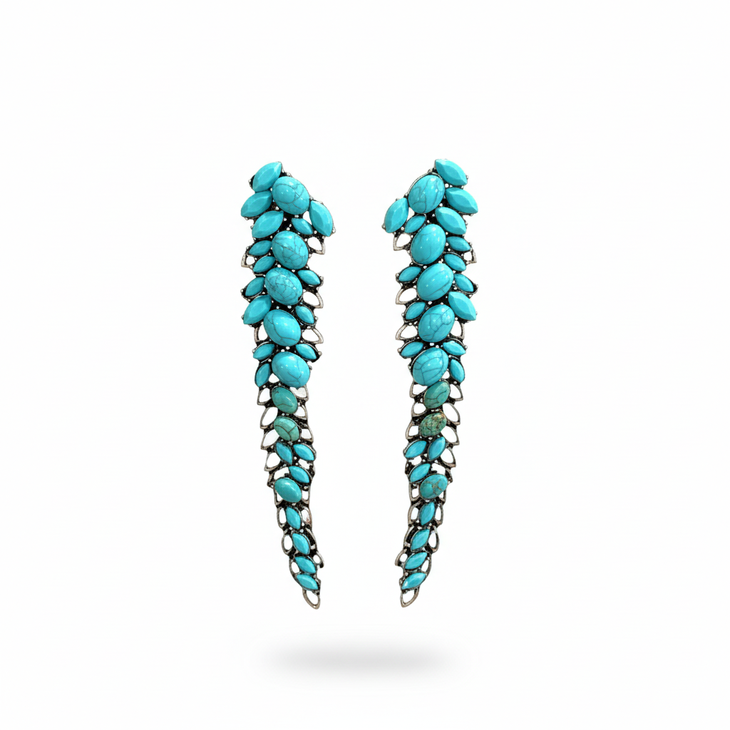 Waterfall Statement Earrings
