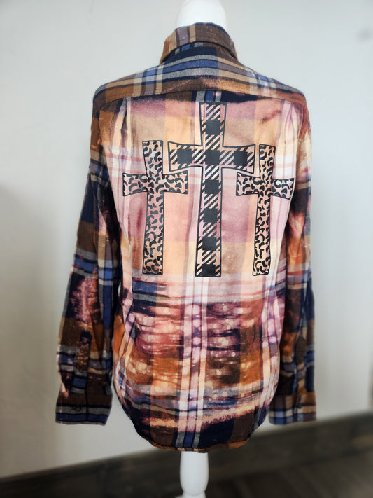 3 Crosses Flannel