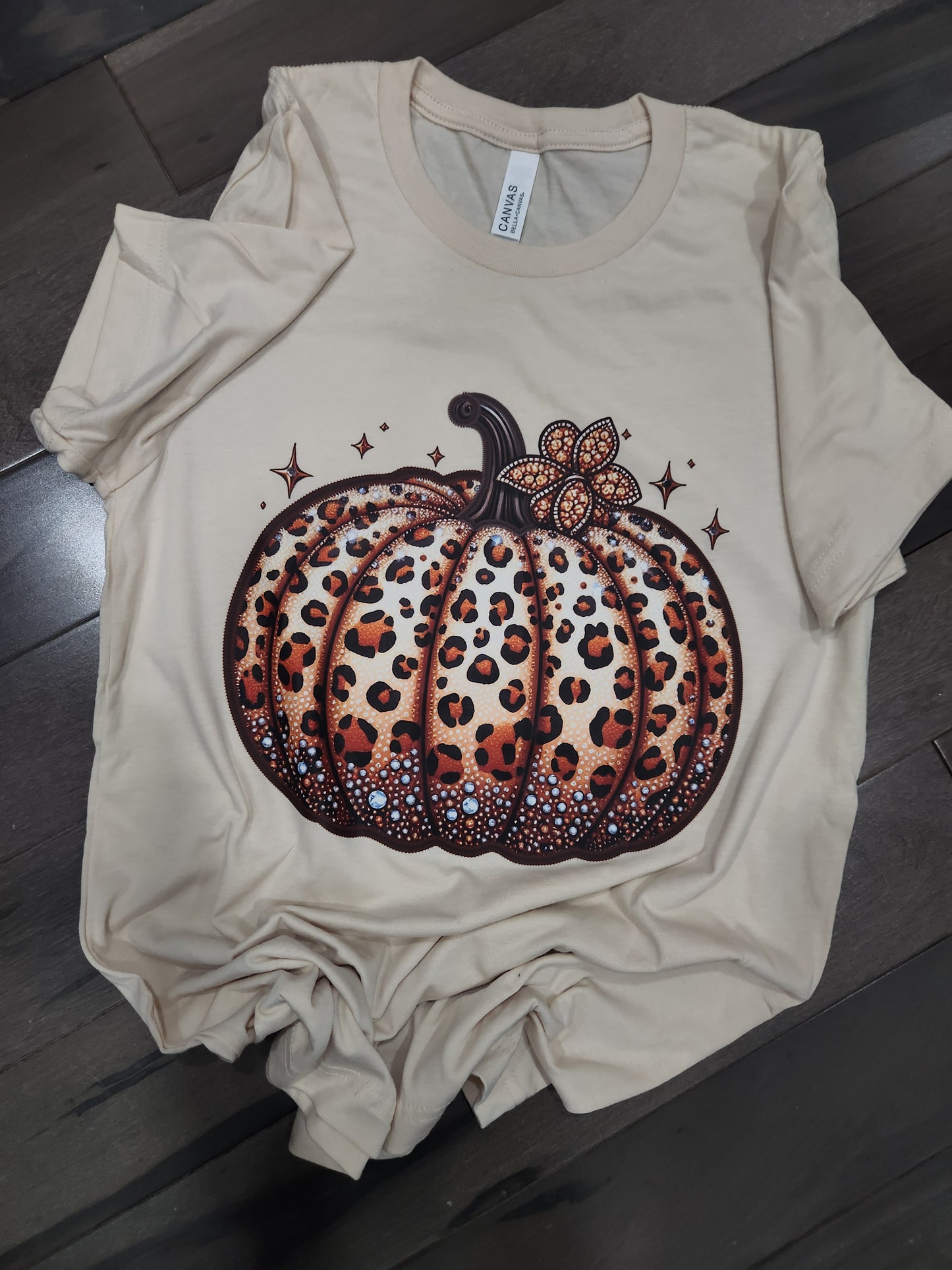 Cheetah Print Pumpkin