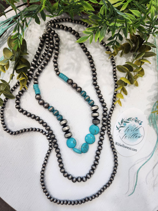 Layered Turquoise Necklace