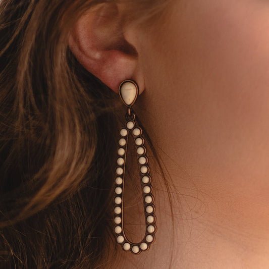 Teardrop Studs