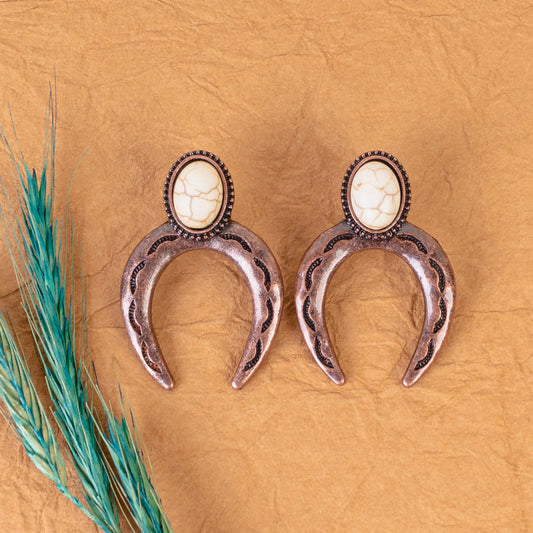 Ivory Stud Earrings