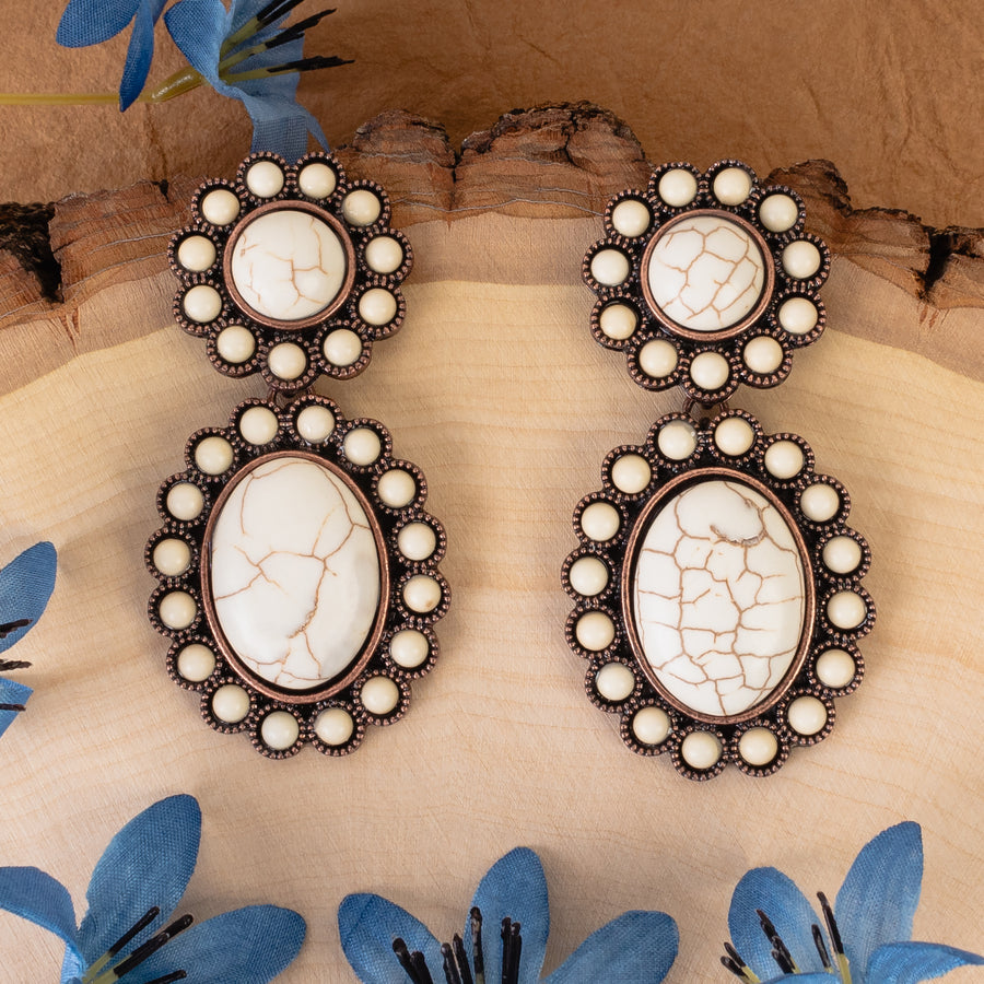 Ivory Stud Earrings