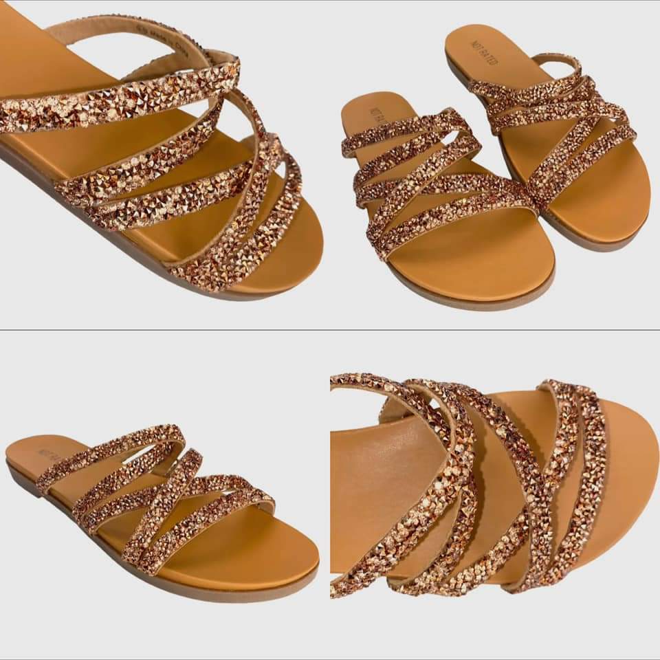 Eliana Rose Gold Sandal