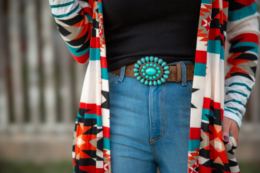 Turquoise Stone Belt