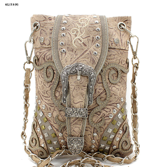 Bling Buckle Crossbody