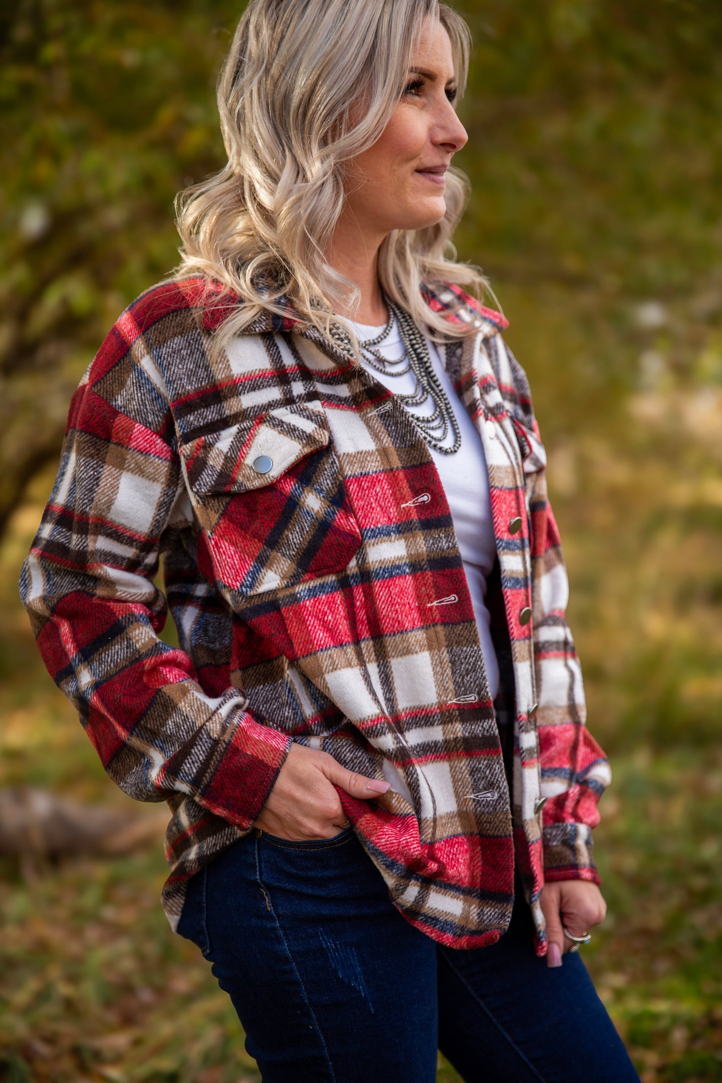 Plaid Flannel Shacket