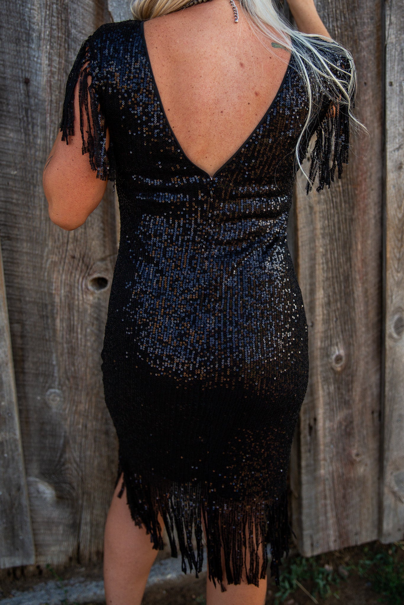 Night Life Sequin Dress