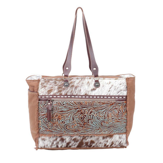 Jumper Canvas and Hairon Bag