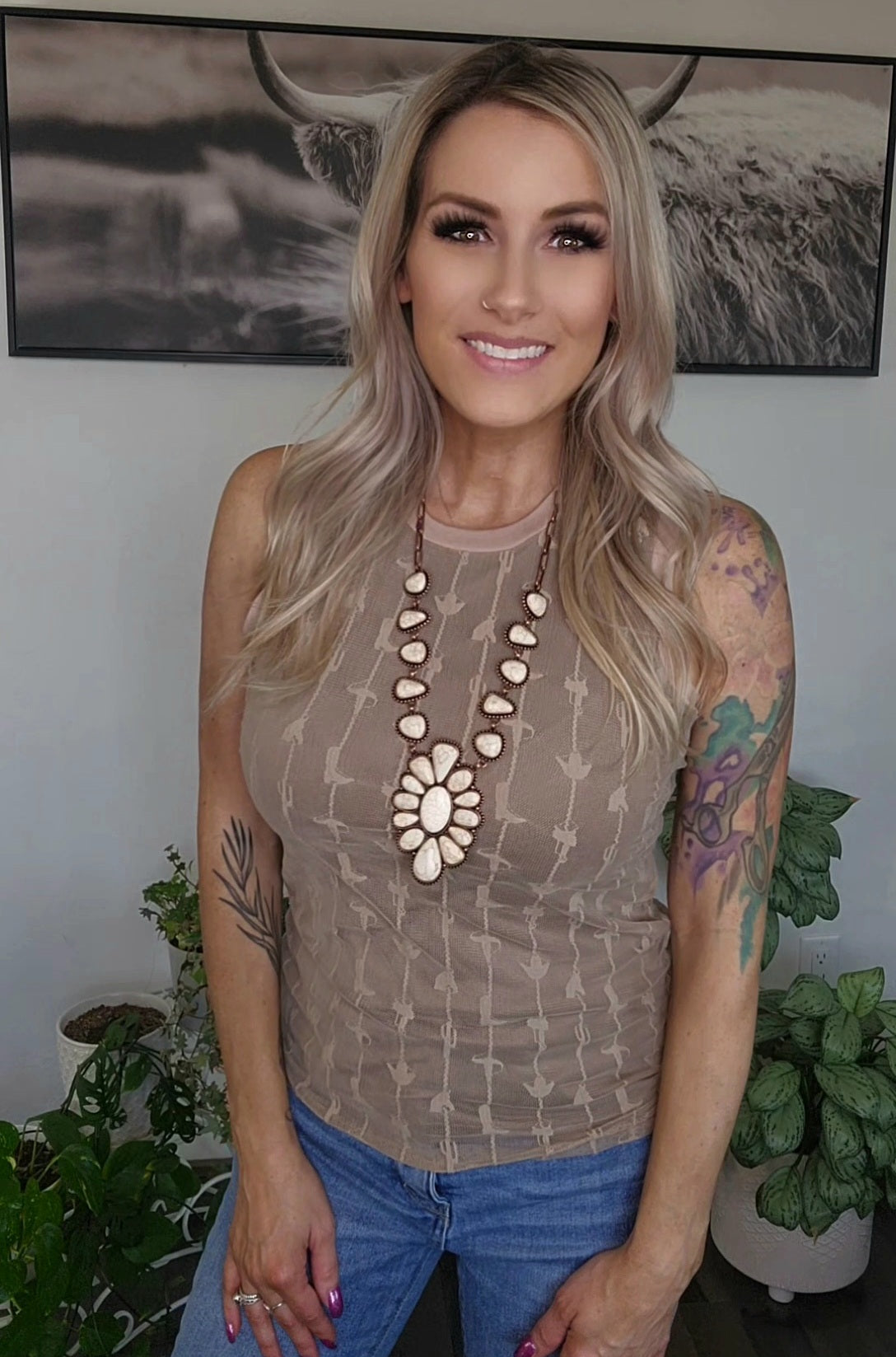 High Noon Mesh Tank