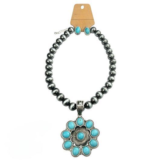 Western Flower Necklace