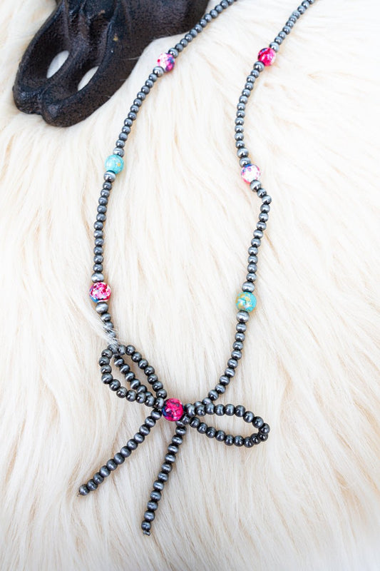 Multi Bow Necklace