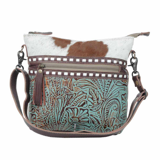 Delphine Canvas and Hairon Bag