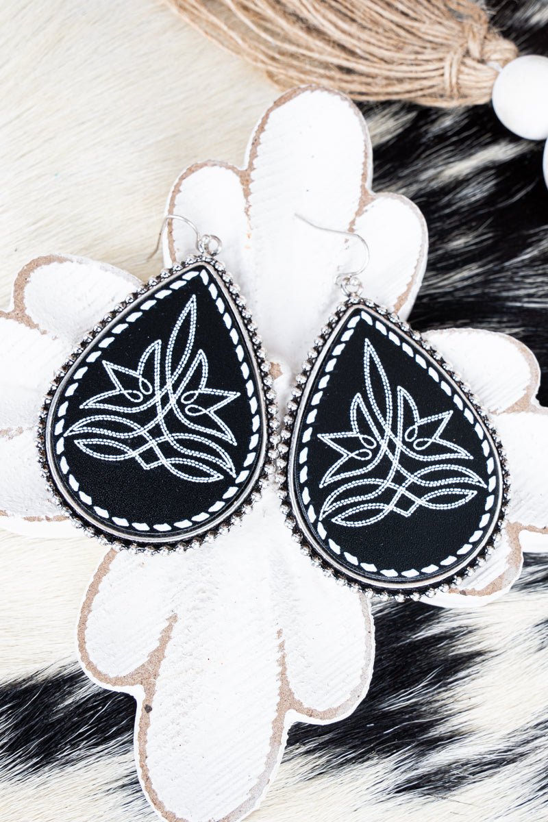 Bootstitch Earrings