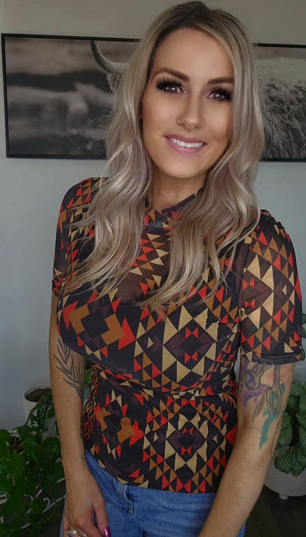 Copper Canyon Mesh Tee
