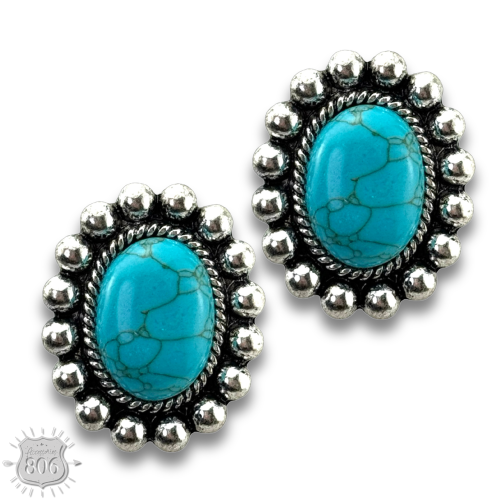 Turquoise Studs