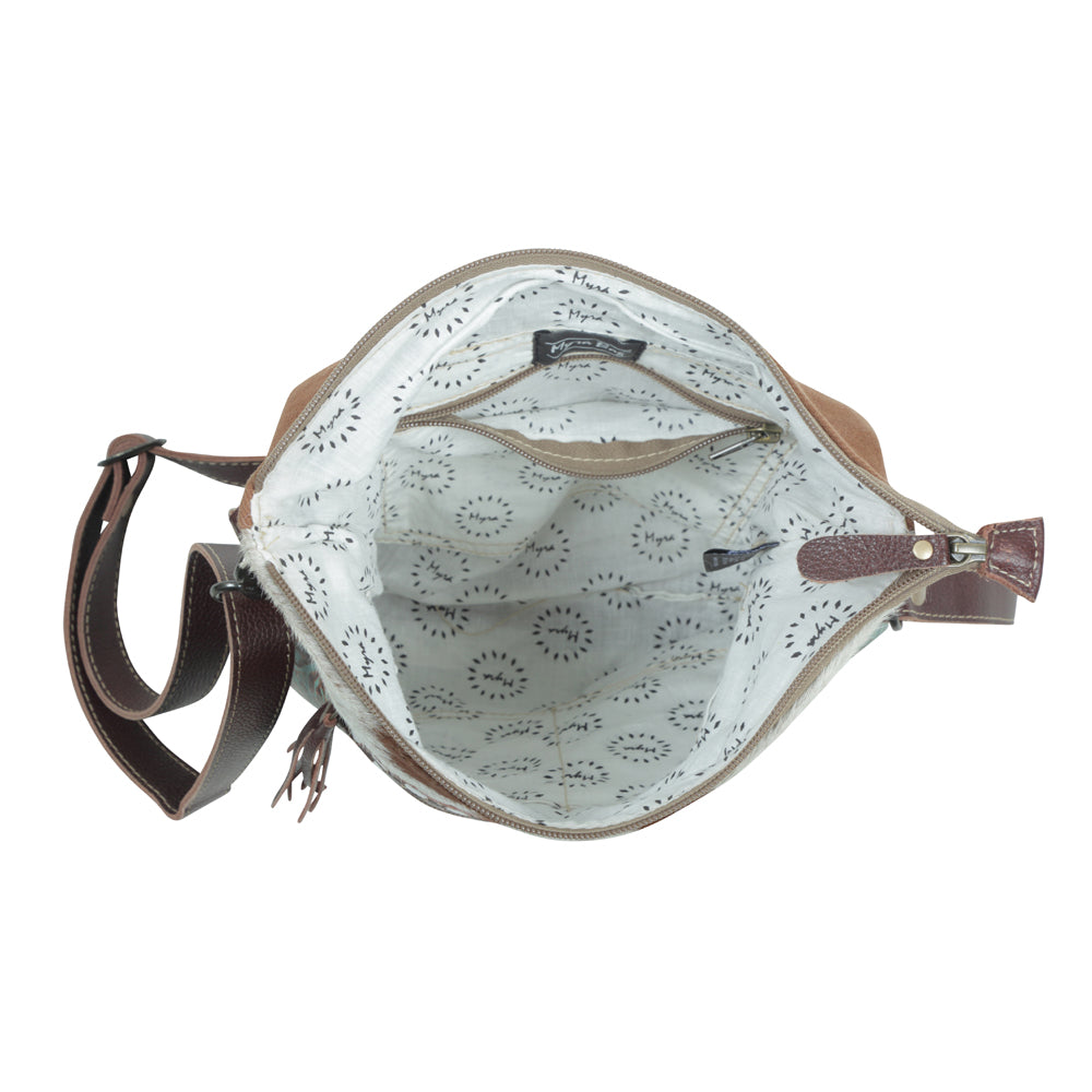 Delphine Canvas and Hairon Bag