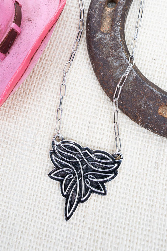 Bootstitch Pendant Necklace
