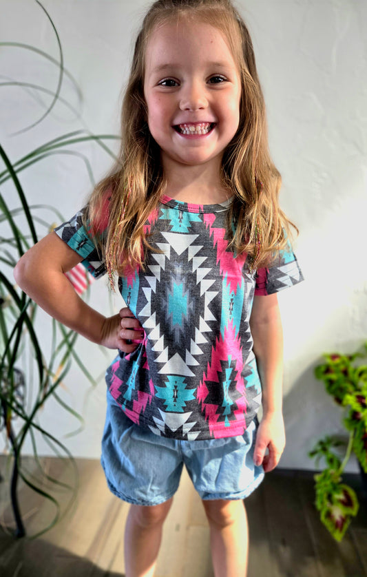 Wild Desert Aztec Tee