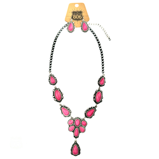 Pretty In Pink Necklace Set