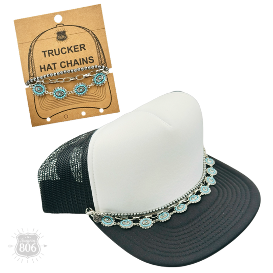 Silver Hat Chains