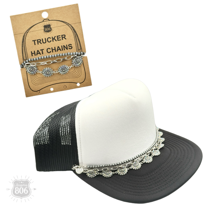 Silver Hat Chains