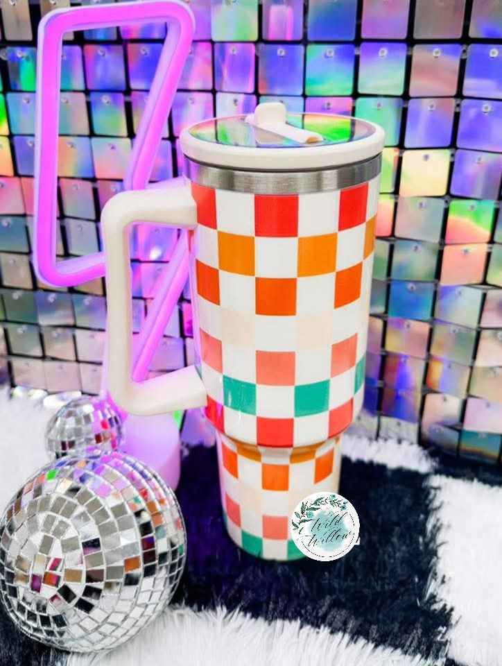 Spill Proof Flip Top Tumbler