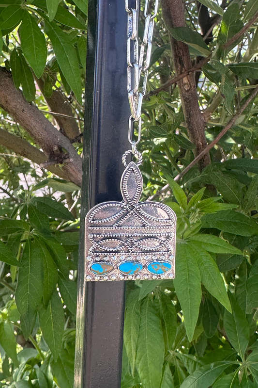 Stitched In Stone Necklace
