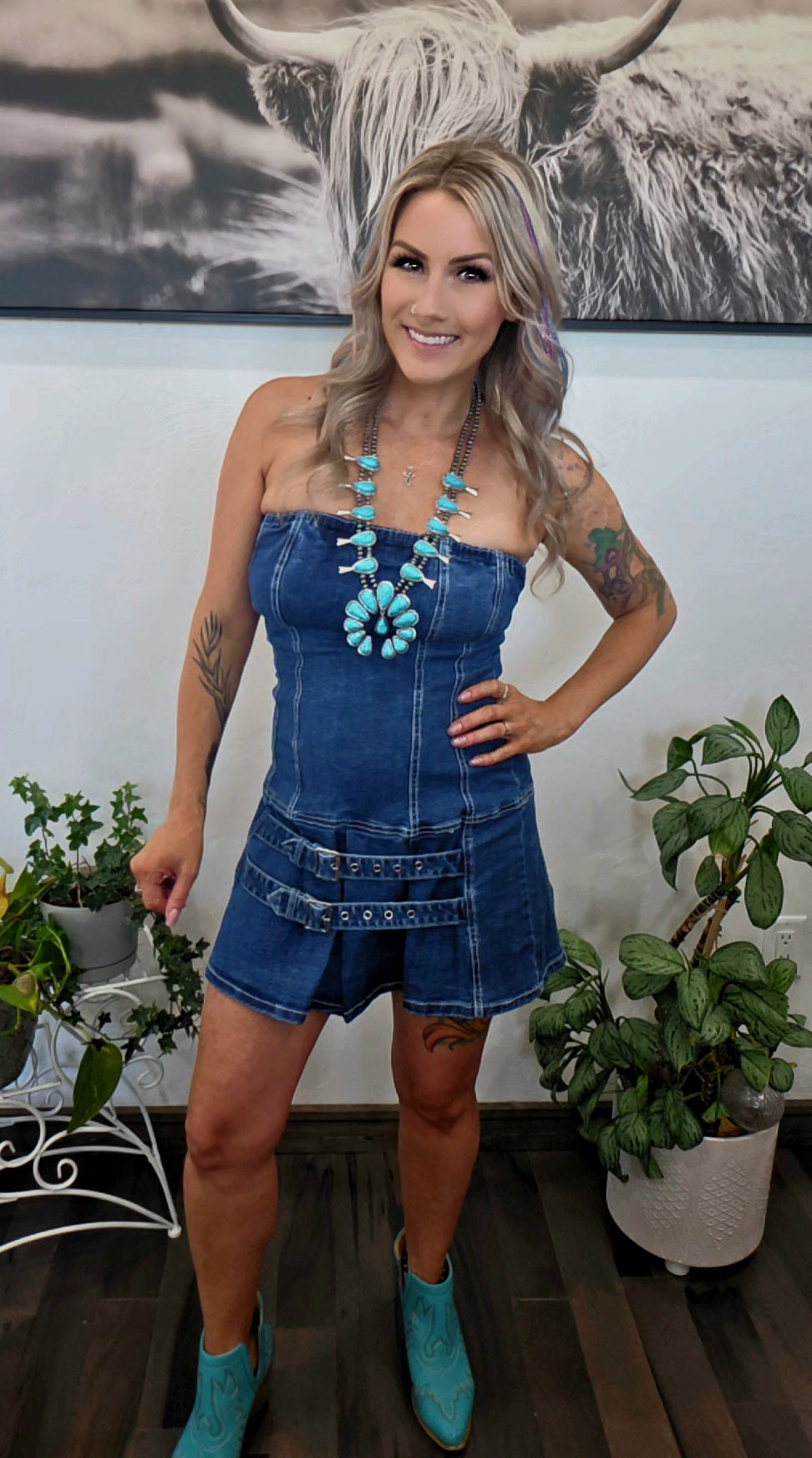 Blue Bell Denim Dress