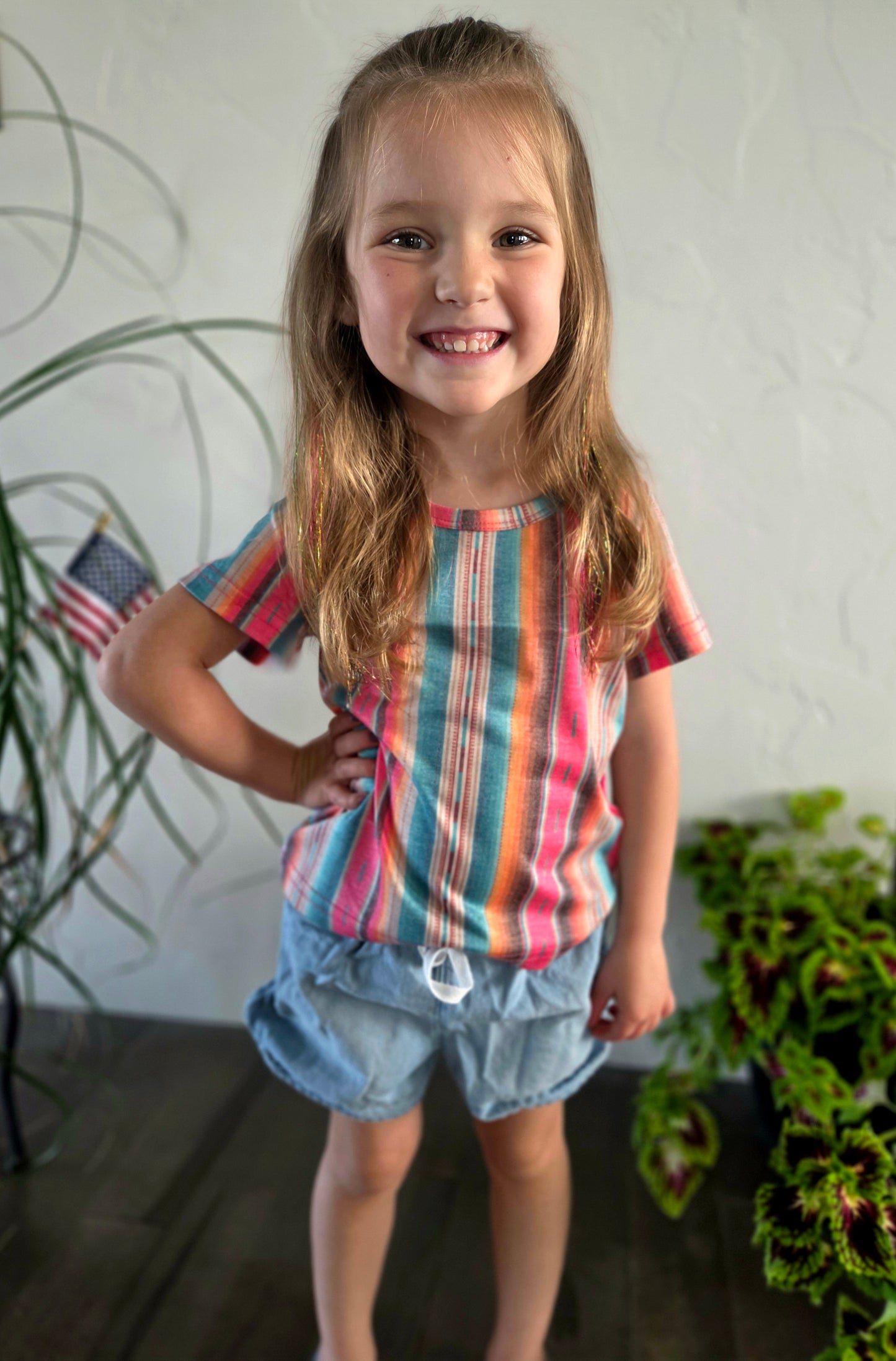 Sunset Serape Tee
